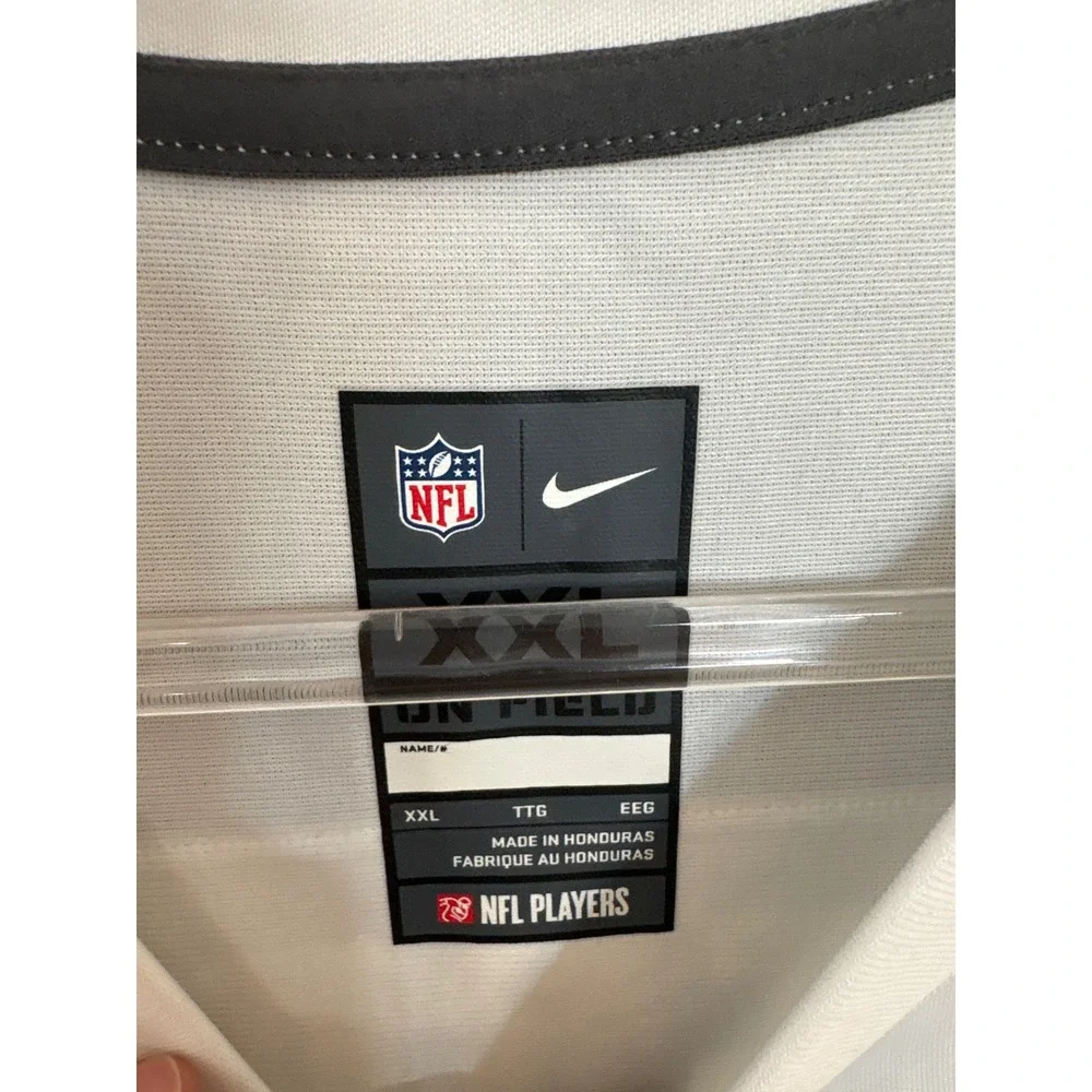 Nike NFL Los Angeles Chargers Eric Weddle 32 Jersey White XXL Mens On Field